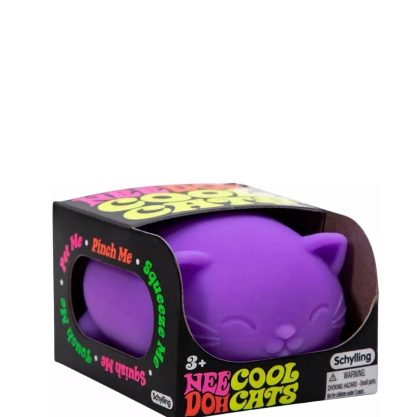 NeeDoh Cool Cat Squishy Fidget Toy