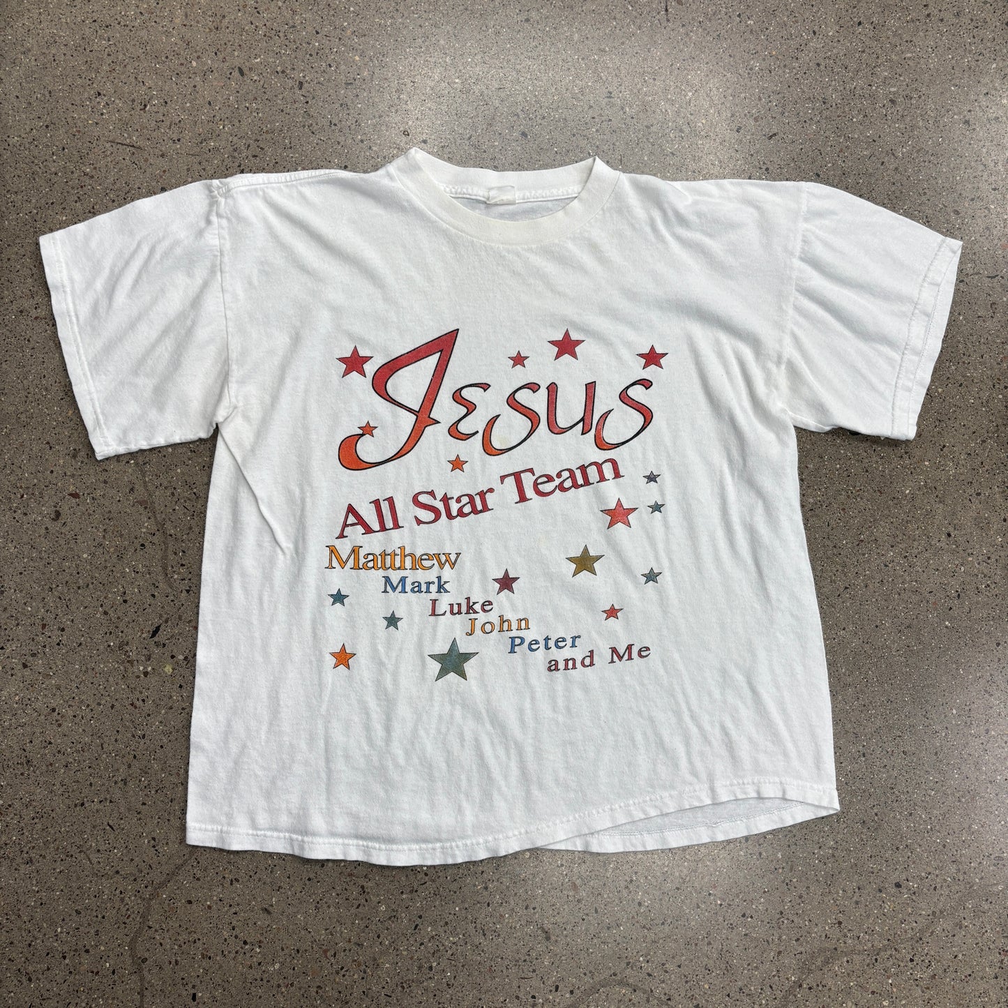 Vintage Jesus All Star Shirt (XL)