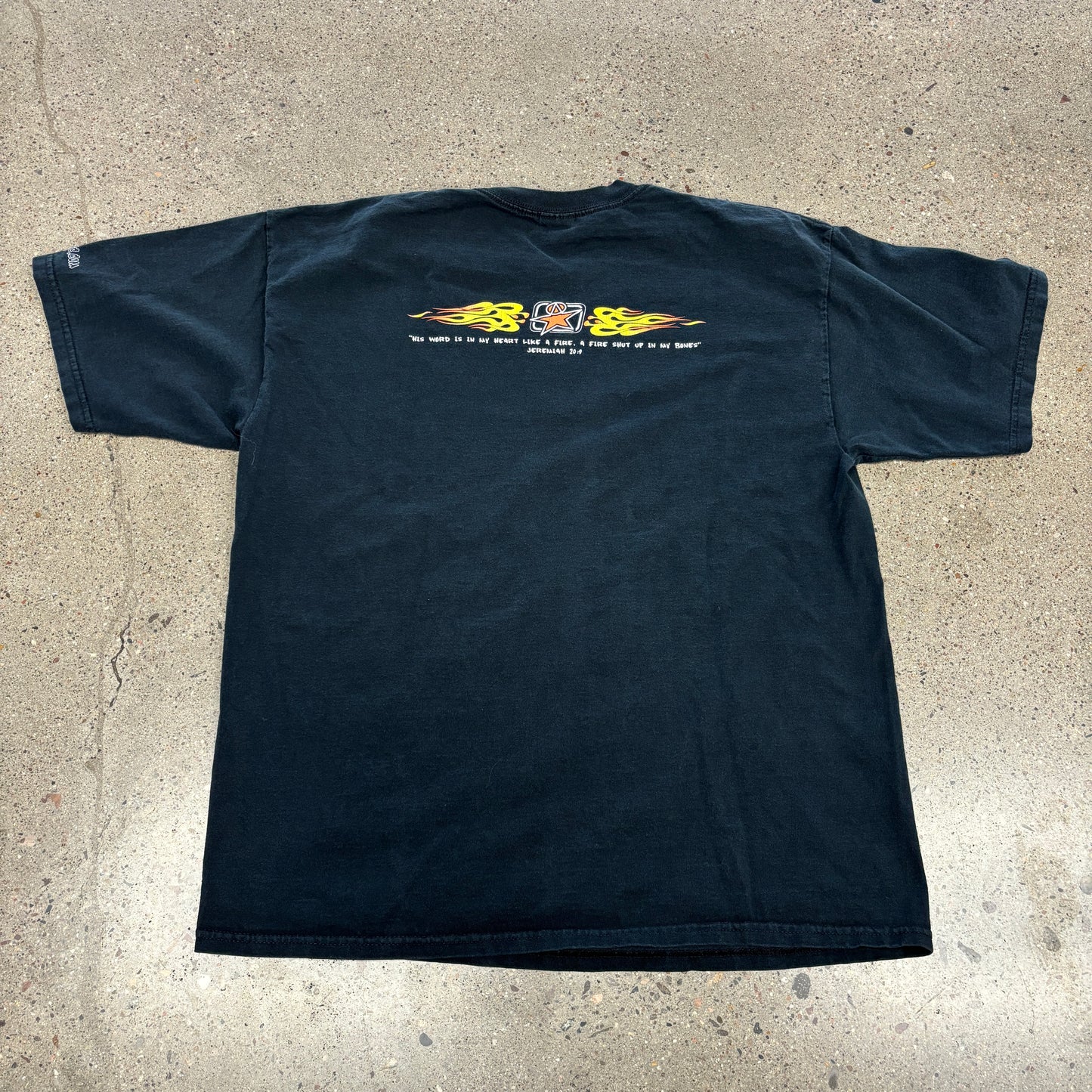 Jeremiah 20:9 Bible Verse Shirt (XL)