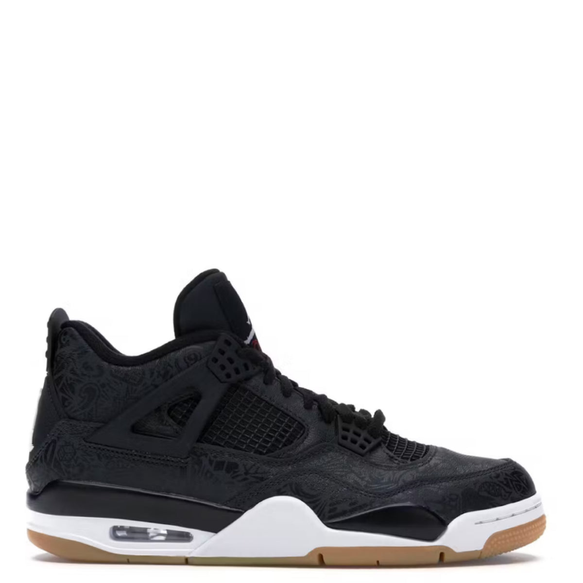Jordan 4 Laser Black Gum