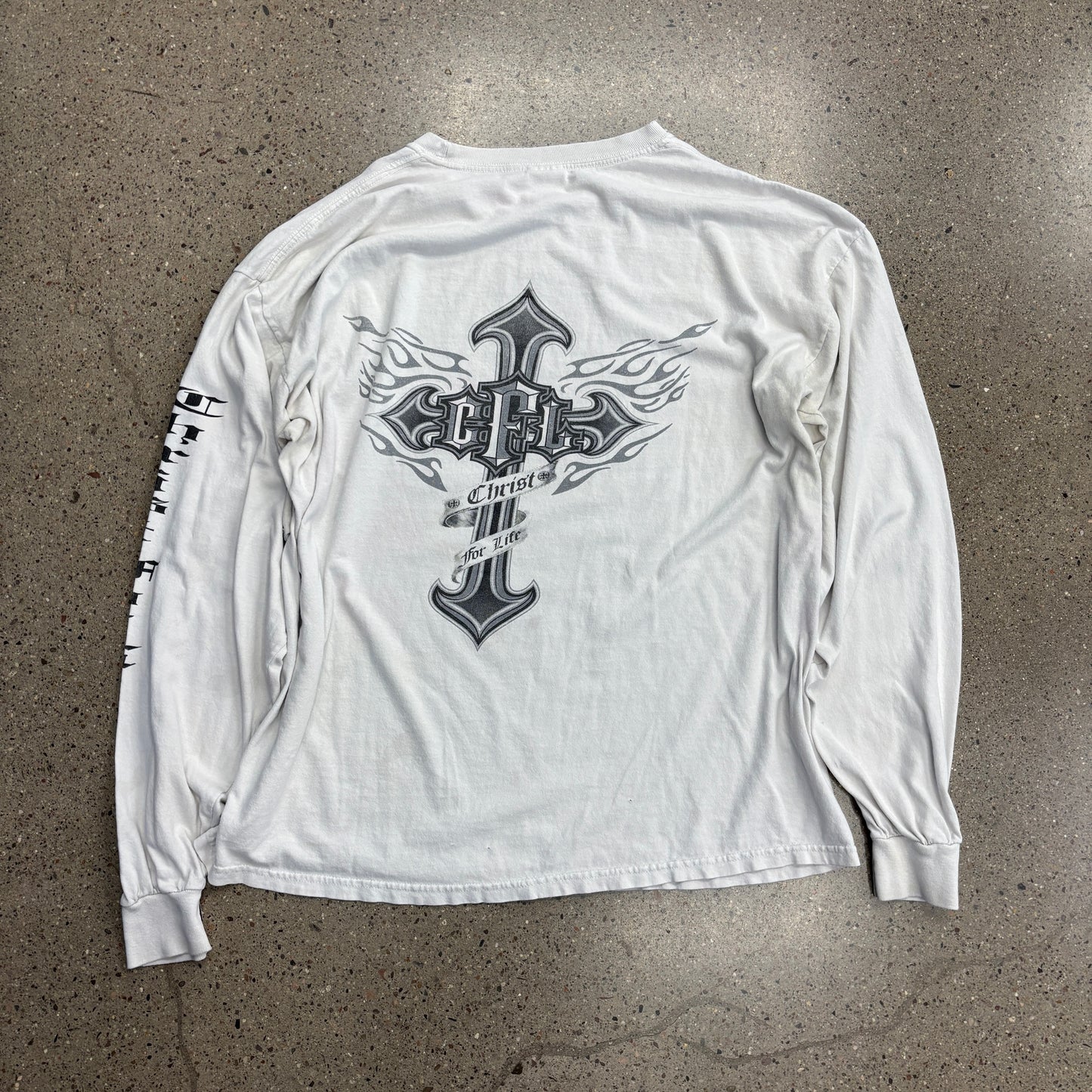 Vintage Christ Is Life Longsleeve (XL)