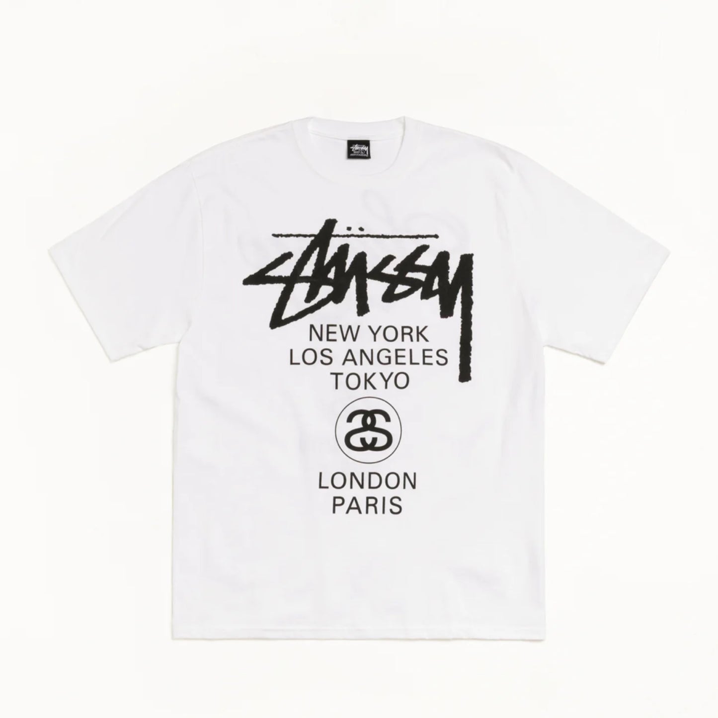 Stussy World Tour Tee (White)