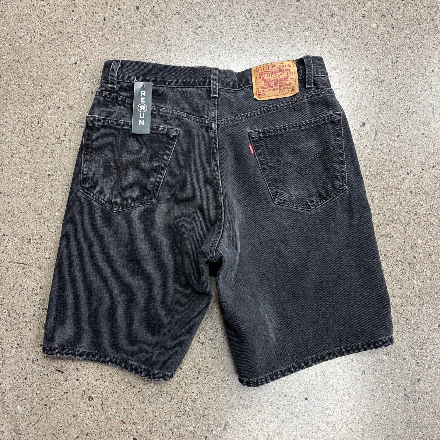 Vintage Levis Jorts Black (34)