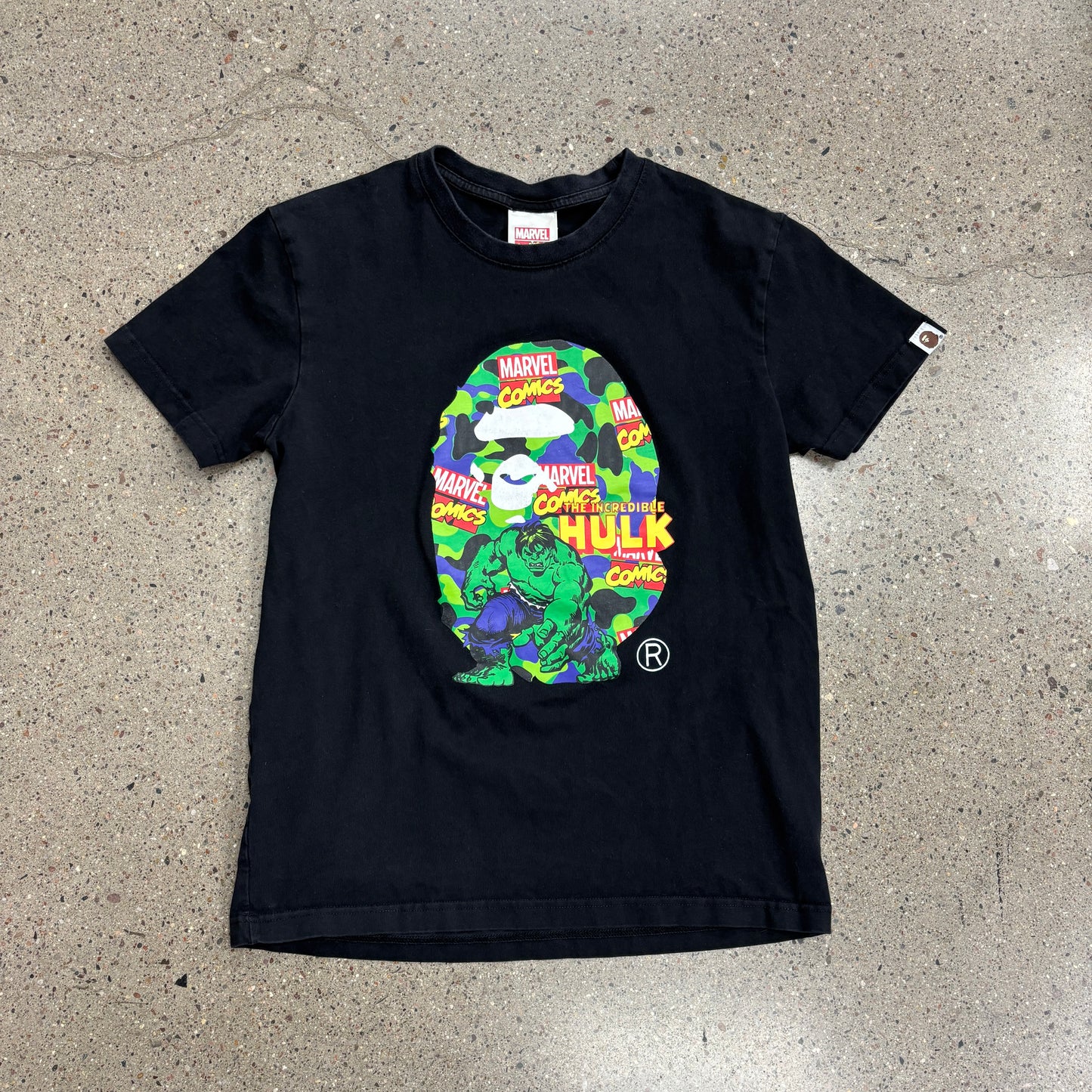 Bape x Marvel Shirt Hulk (S)