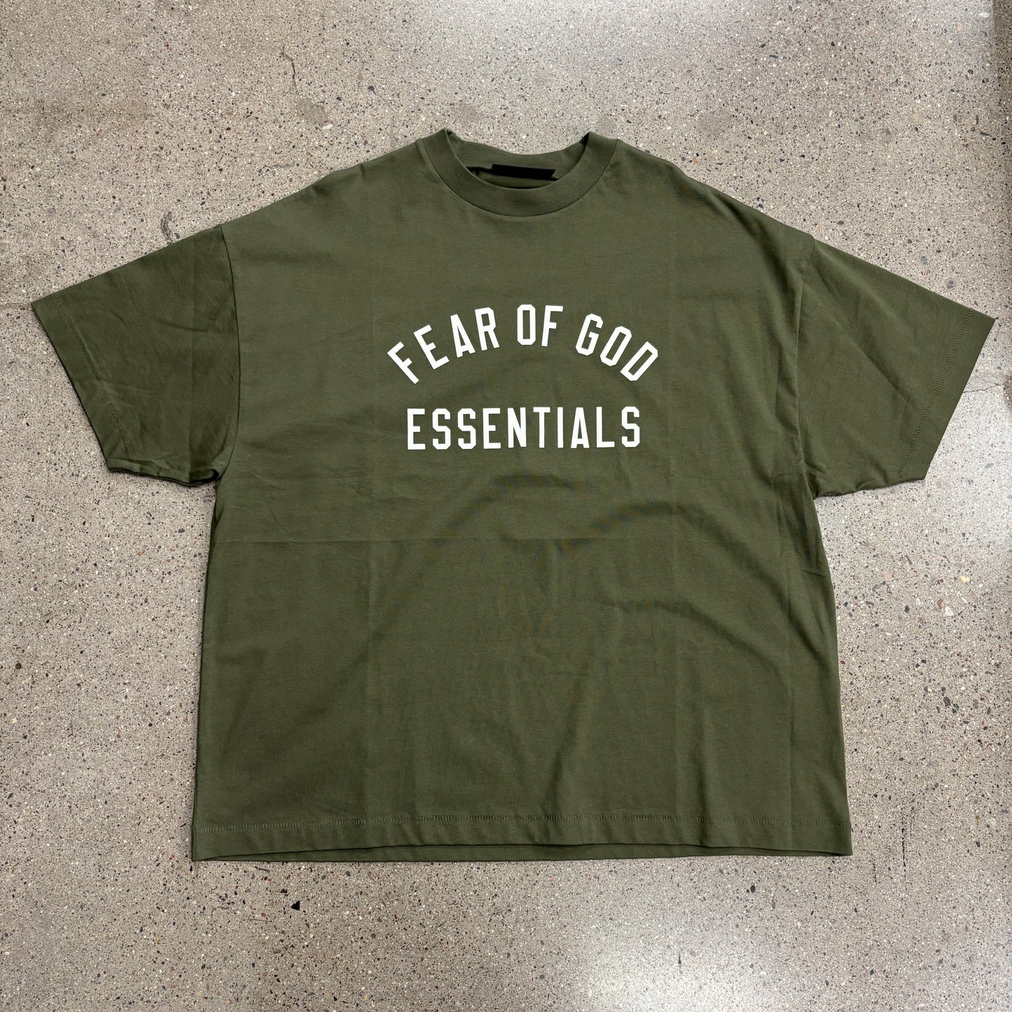 Fear Of God Essentials Shirt Olive (XXL)