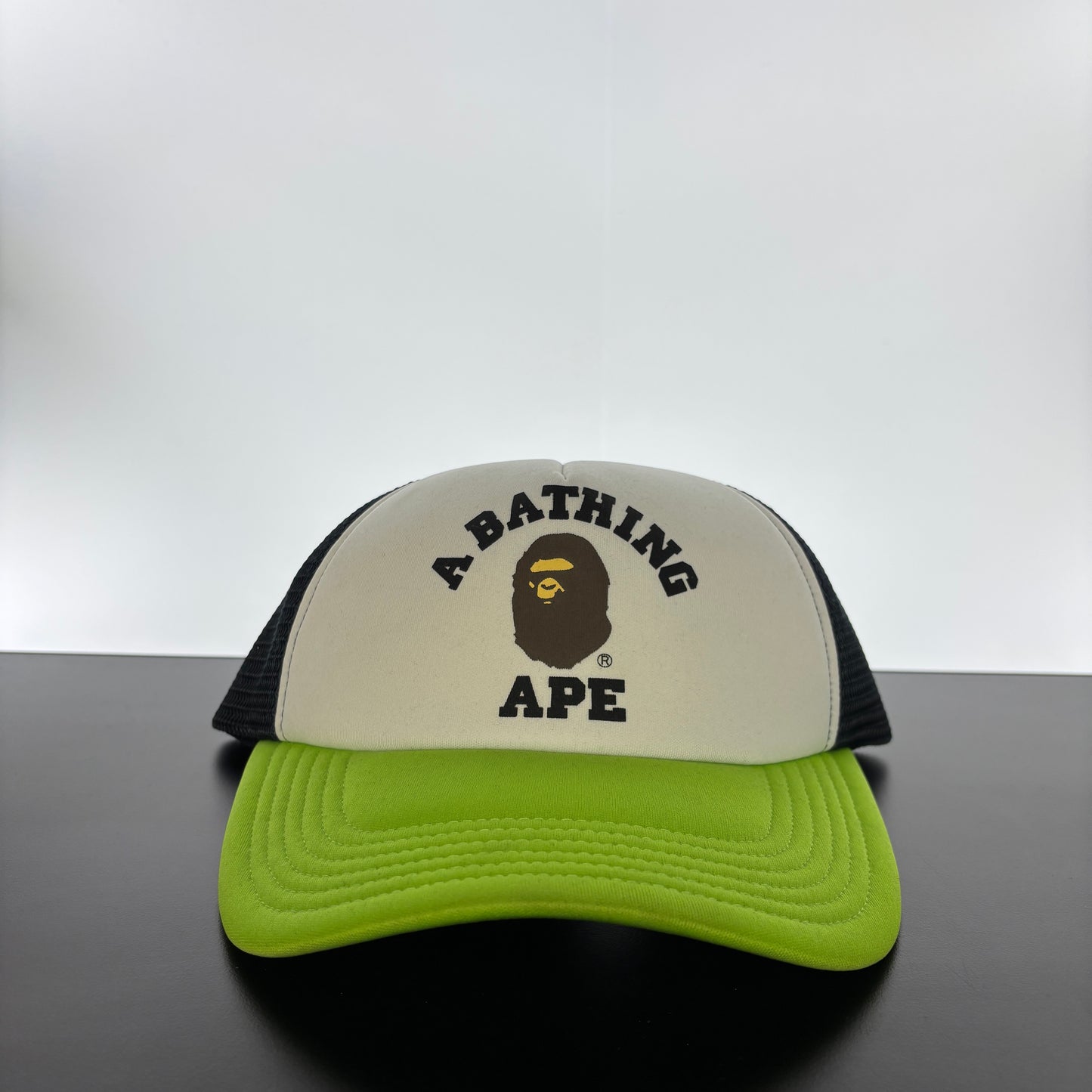 Bape College Logo Trucker Hat