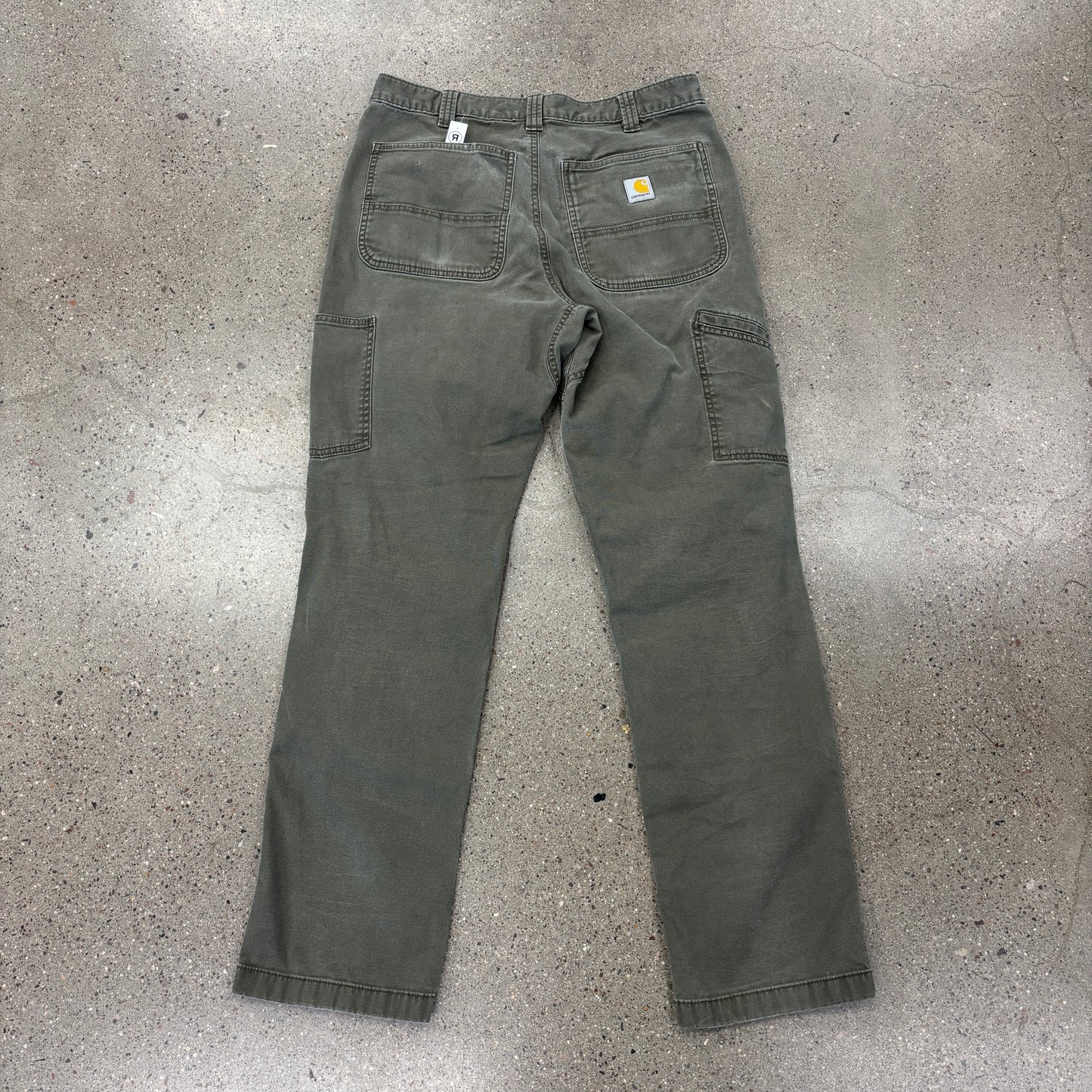 Carhartt Double Knee Pants Olive (33x34)