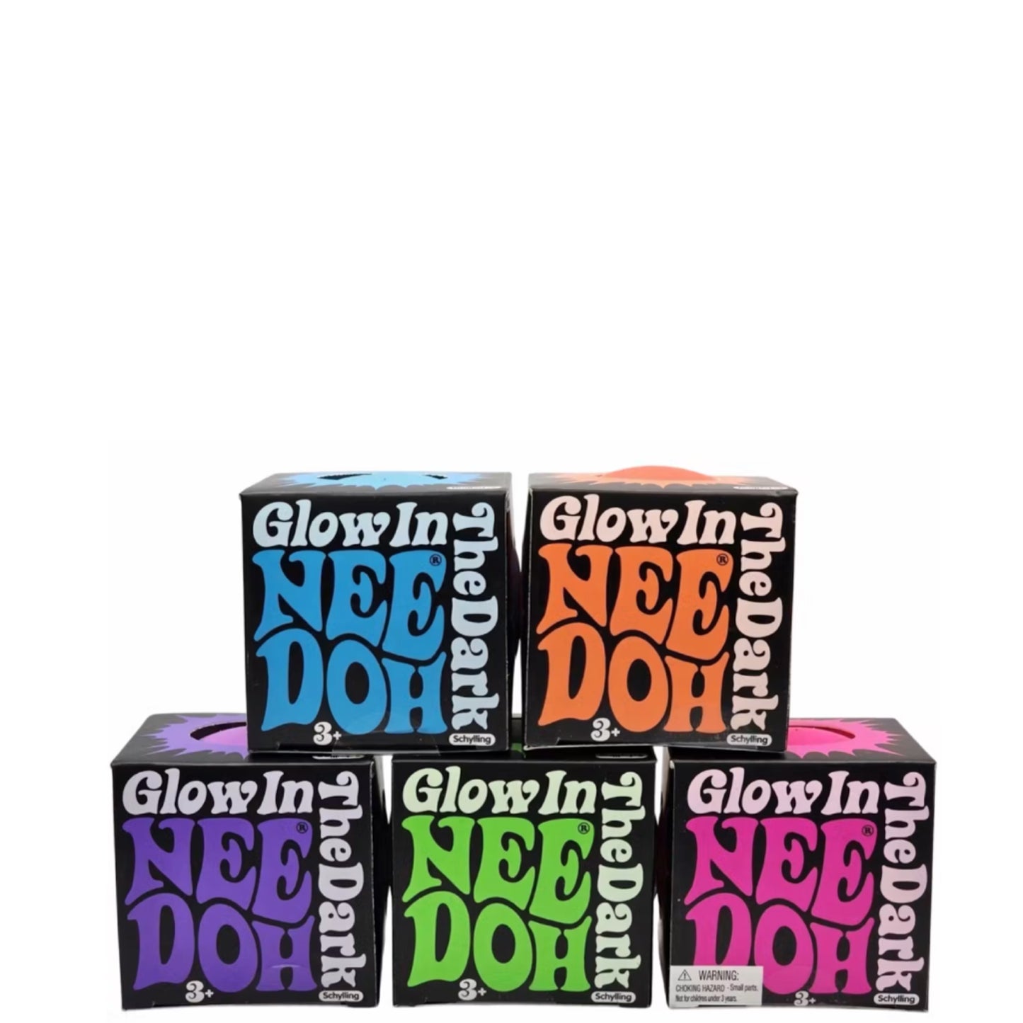 NeeDoh Glow In The Dark Squishy Fidget Toy