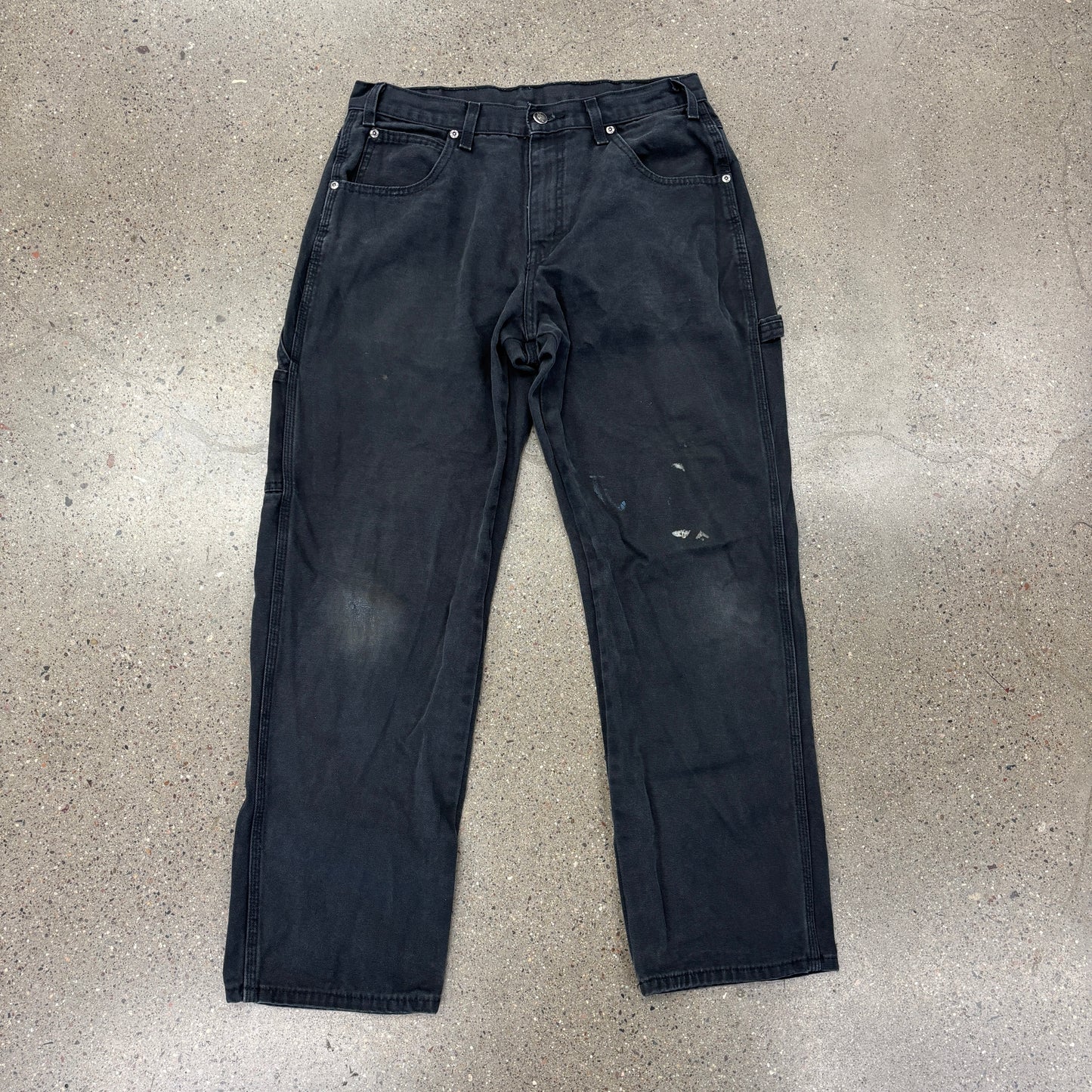 Vintage Dickies Carpenter Pants Black (32x30)