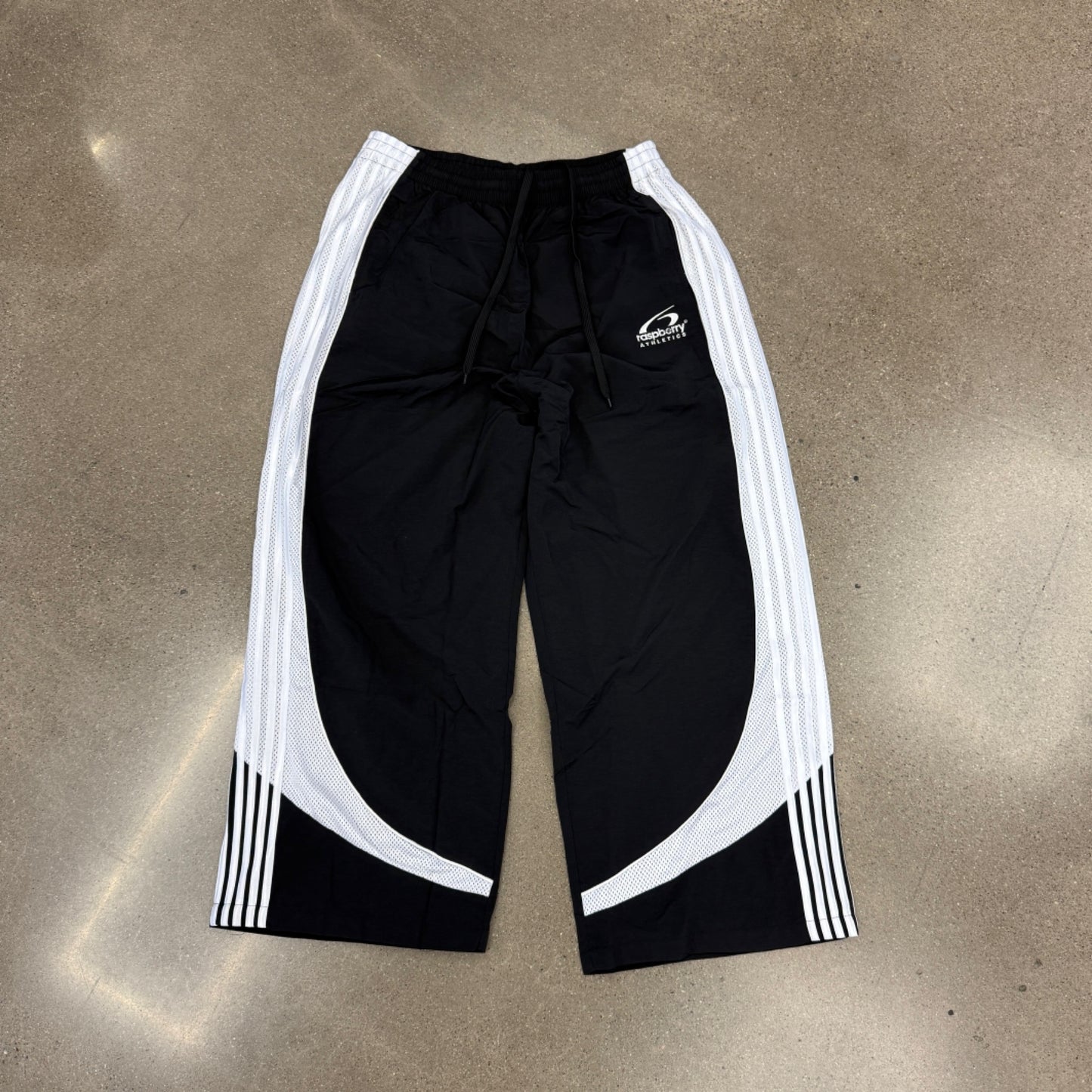 Raspberry Tuxedo Sweats