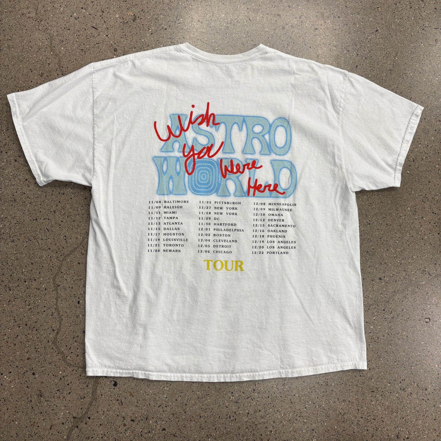 Travis Scott Astroworld Shirt (XL)