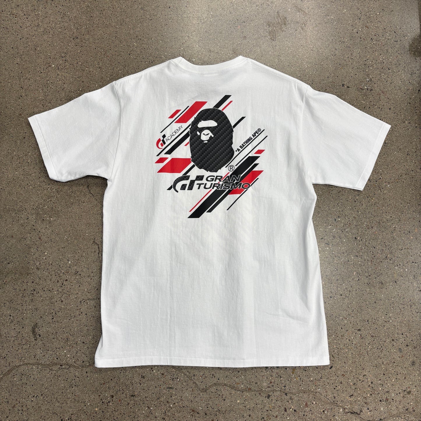 Bape Gran Turismo Shirt White