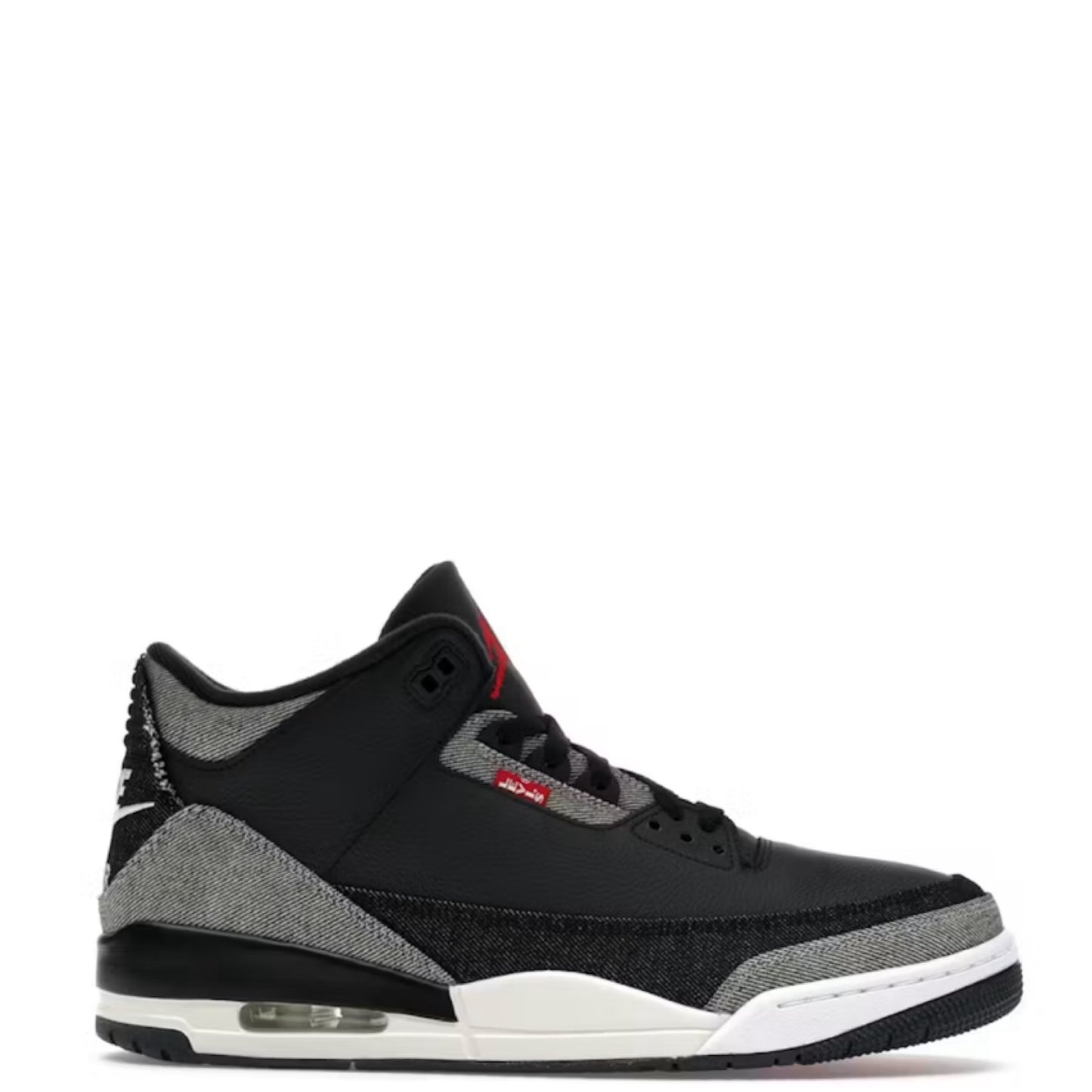 Jordan 3 Levis Black