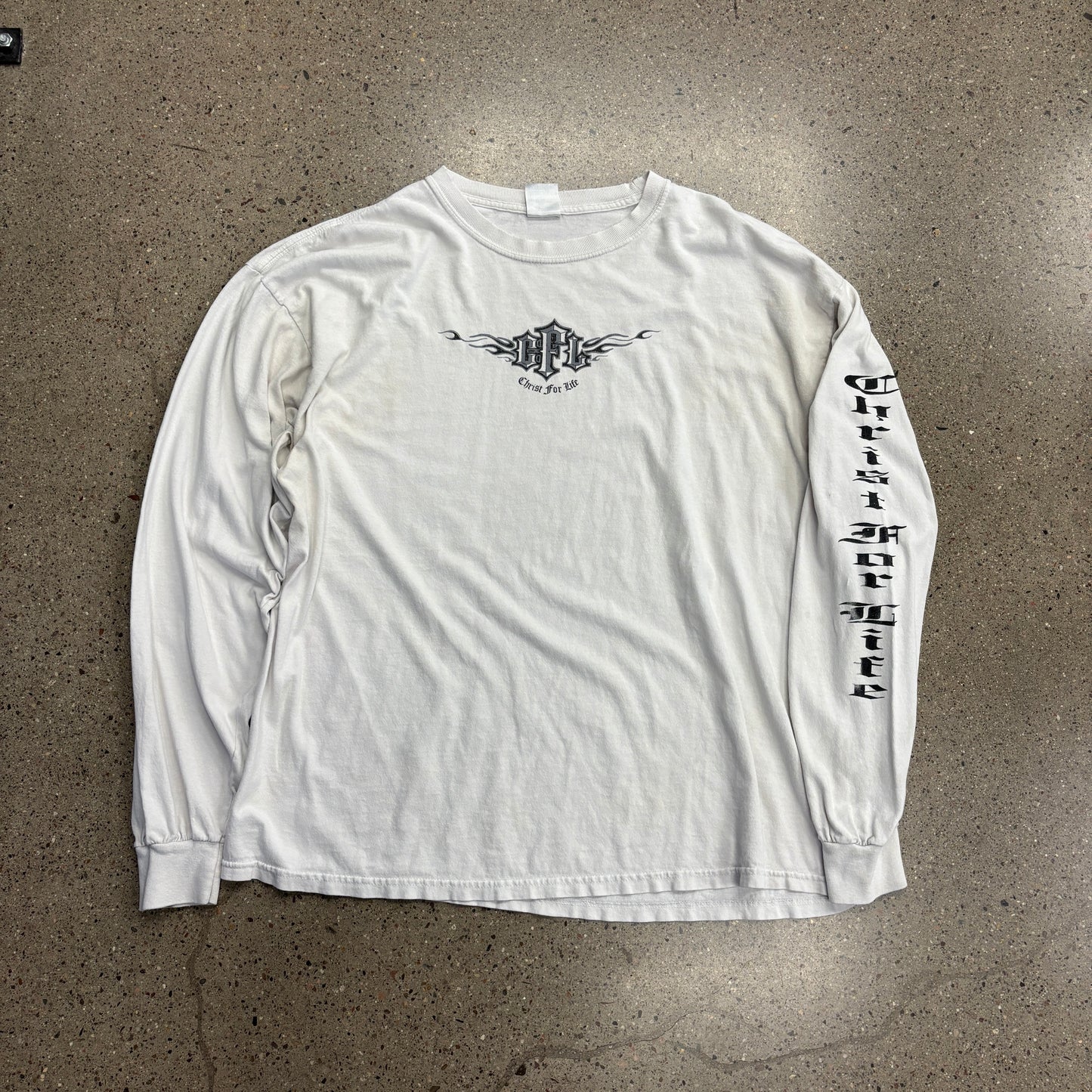 Vintage Christ Is Life Longsleeve (XL)