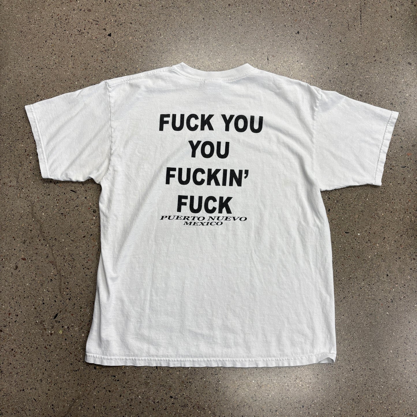 Vintage F You Shirt (XL)