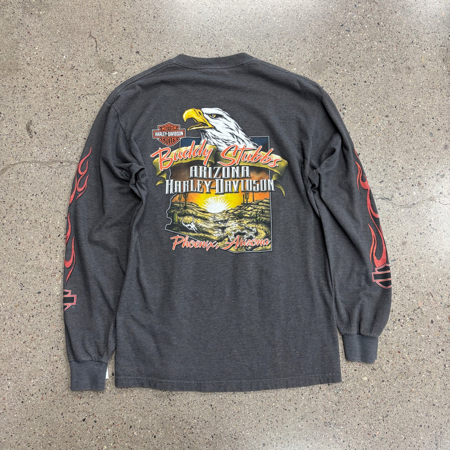 Vintage Harley Flames LS (M/L)