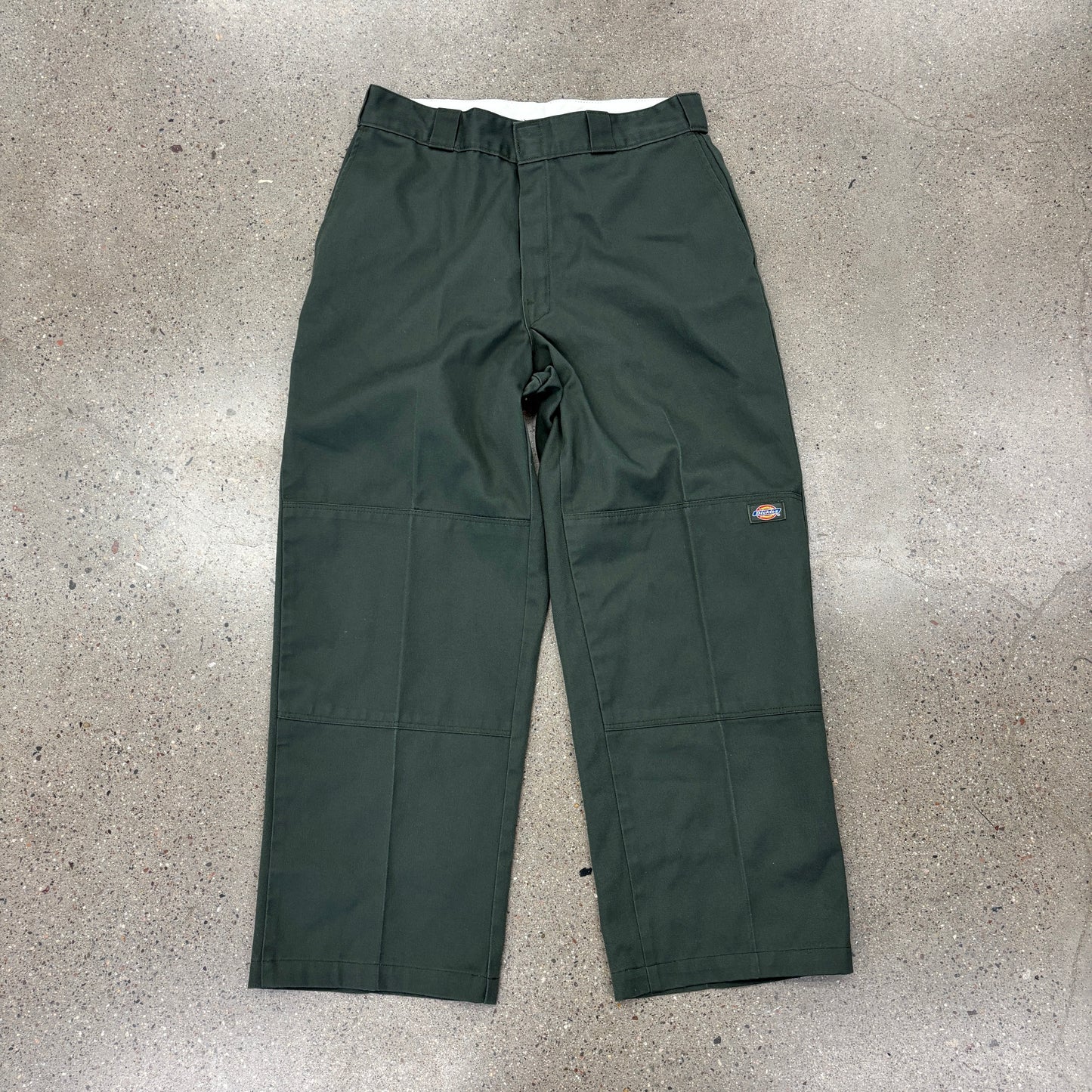 Dickies Double Knee Pants Olive (34x32)