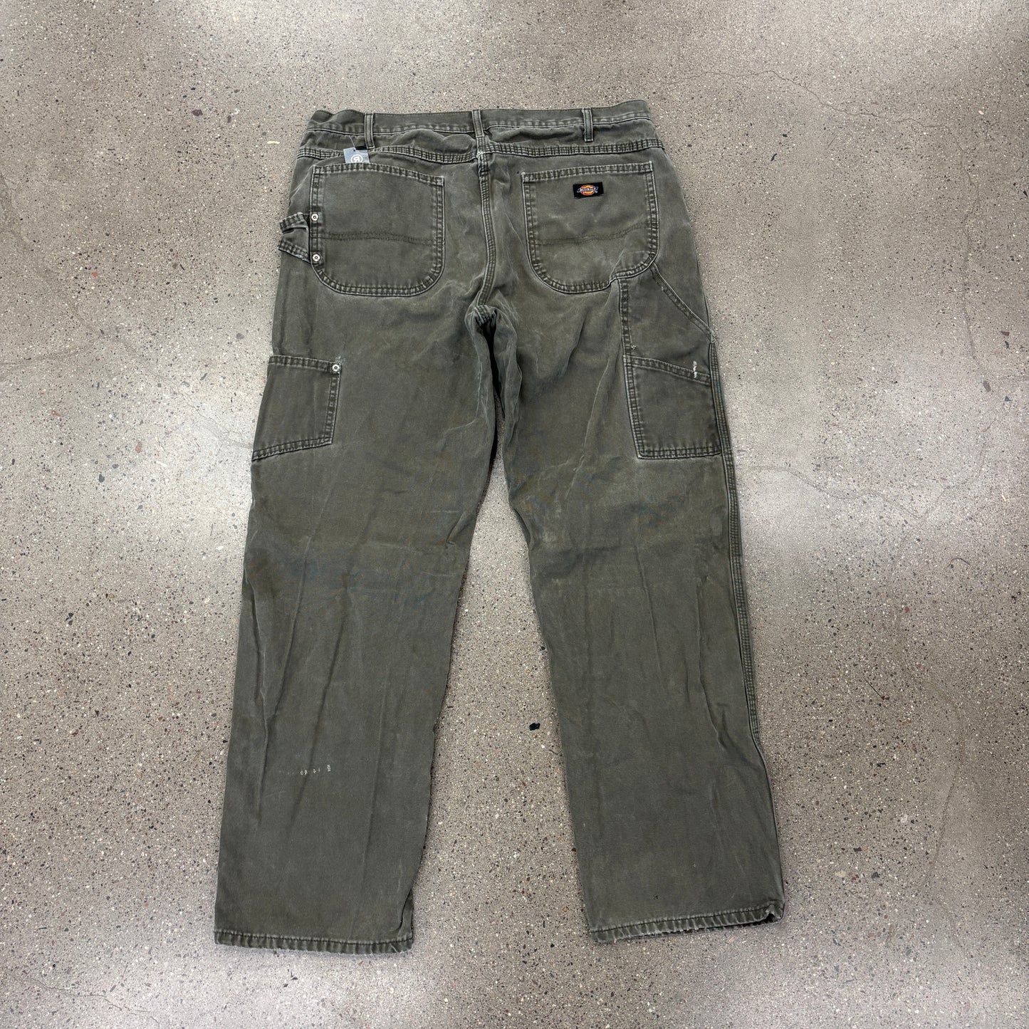 Vintage Dickies Carpenter Pants Olive (38x32)