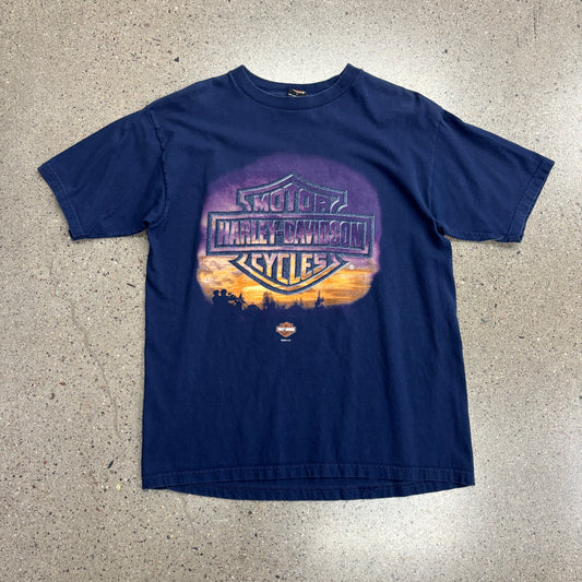 Vintage Rerun Harley Glendale Shirt (L)