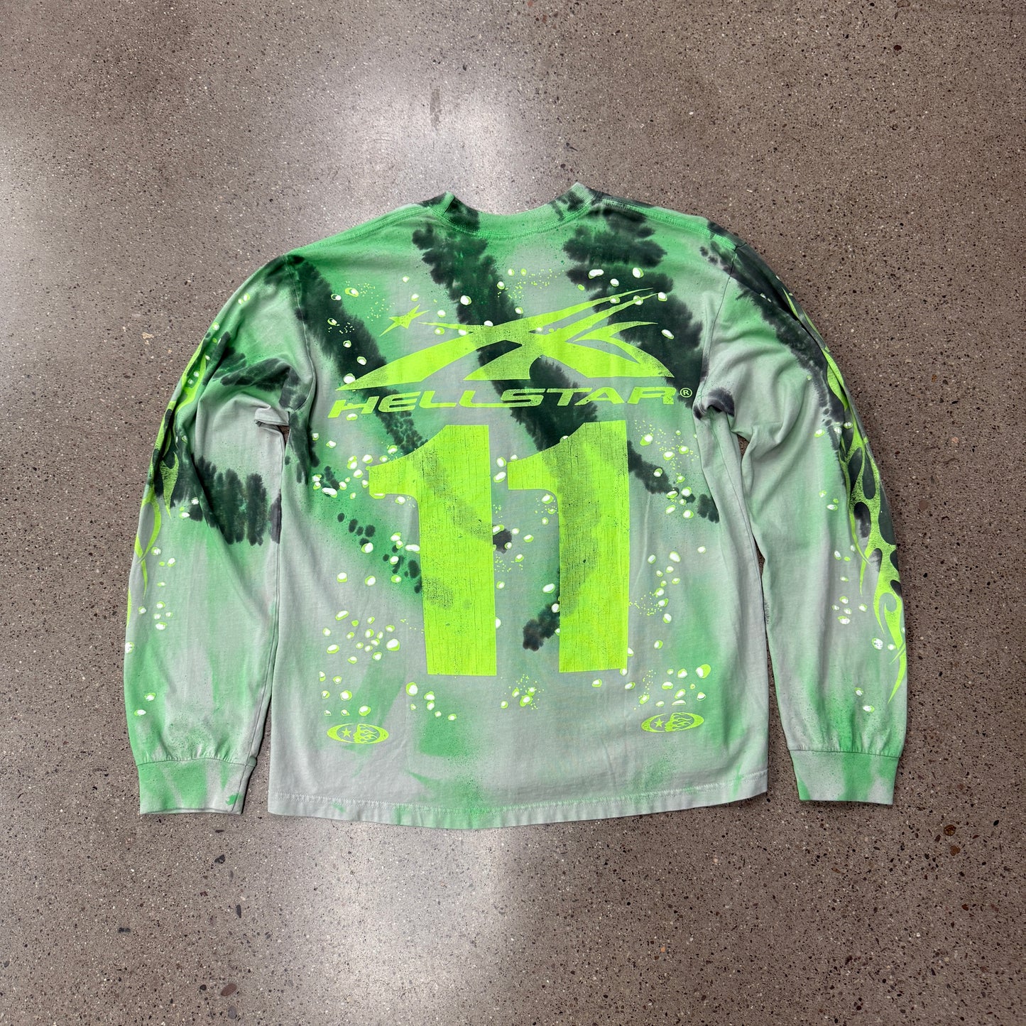 Hellstar Tye Dye Moto Longsleeve