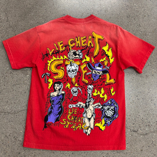 Warren Lotas Lie Cheat Steal Shirt