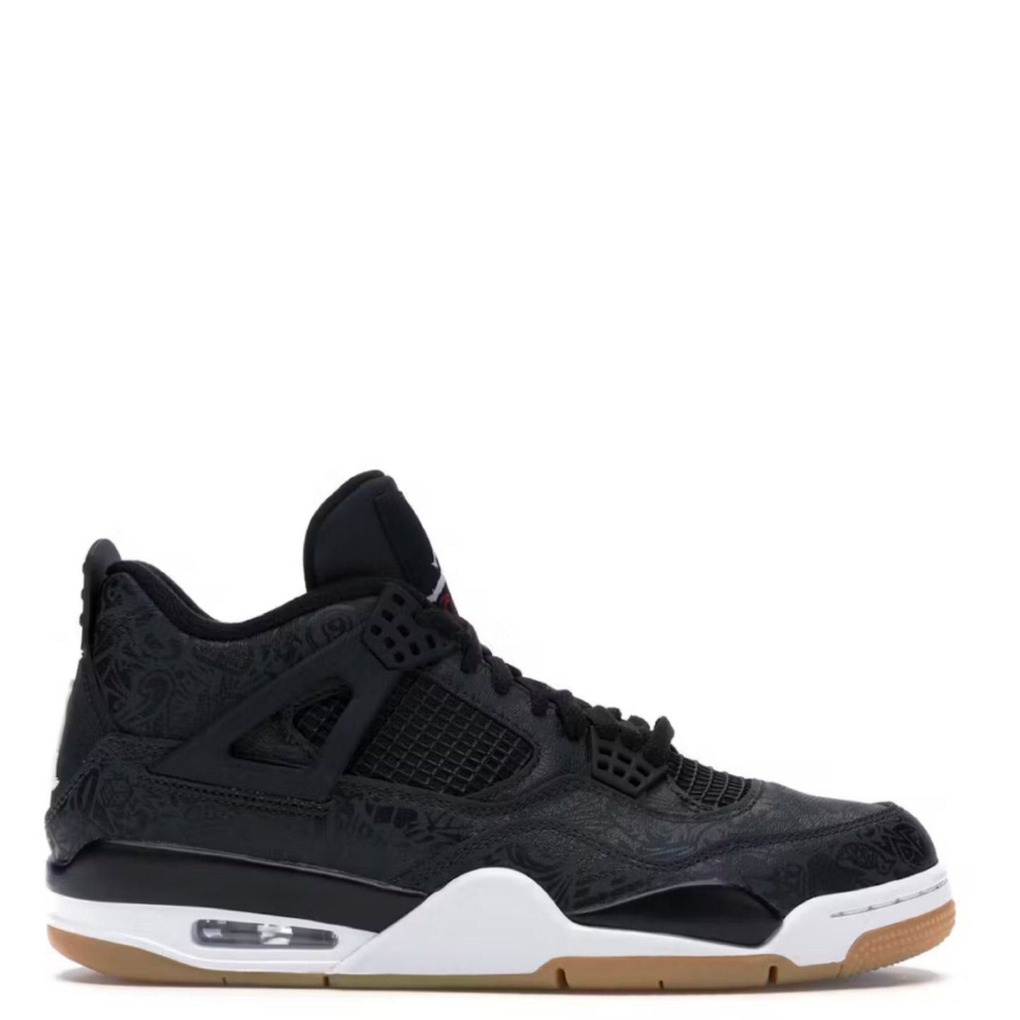 Jordan 4 Laser Black Gum