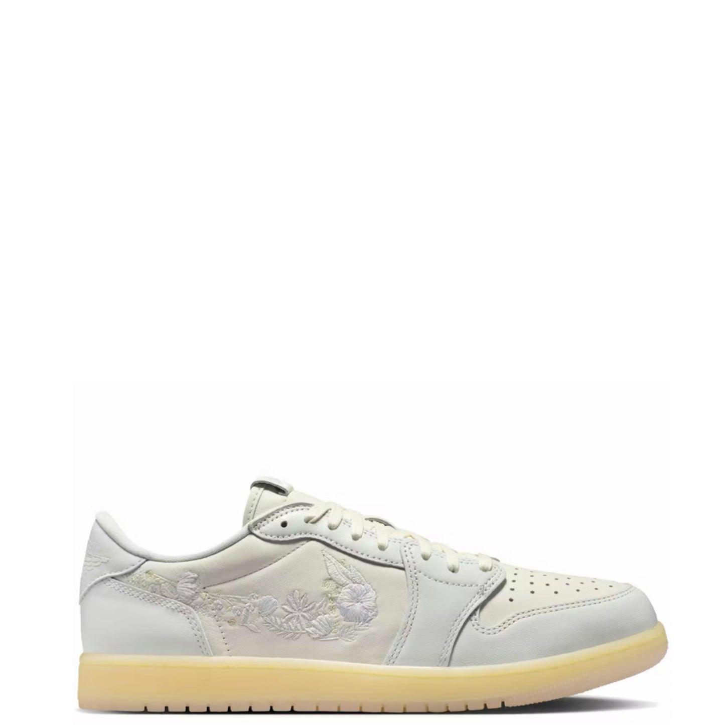 Jordan 1 Low Rabbit Floral Swoosh