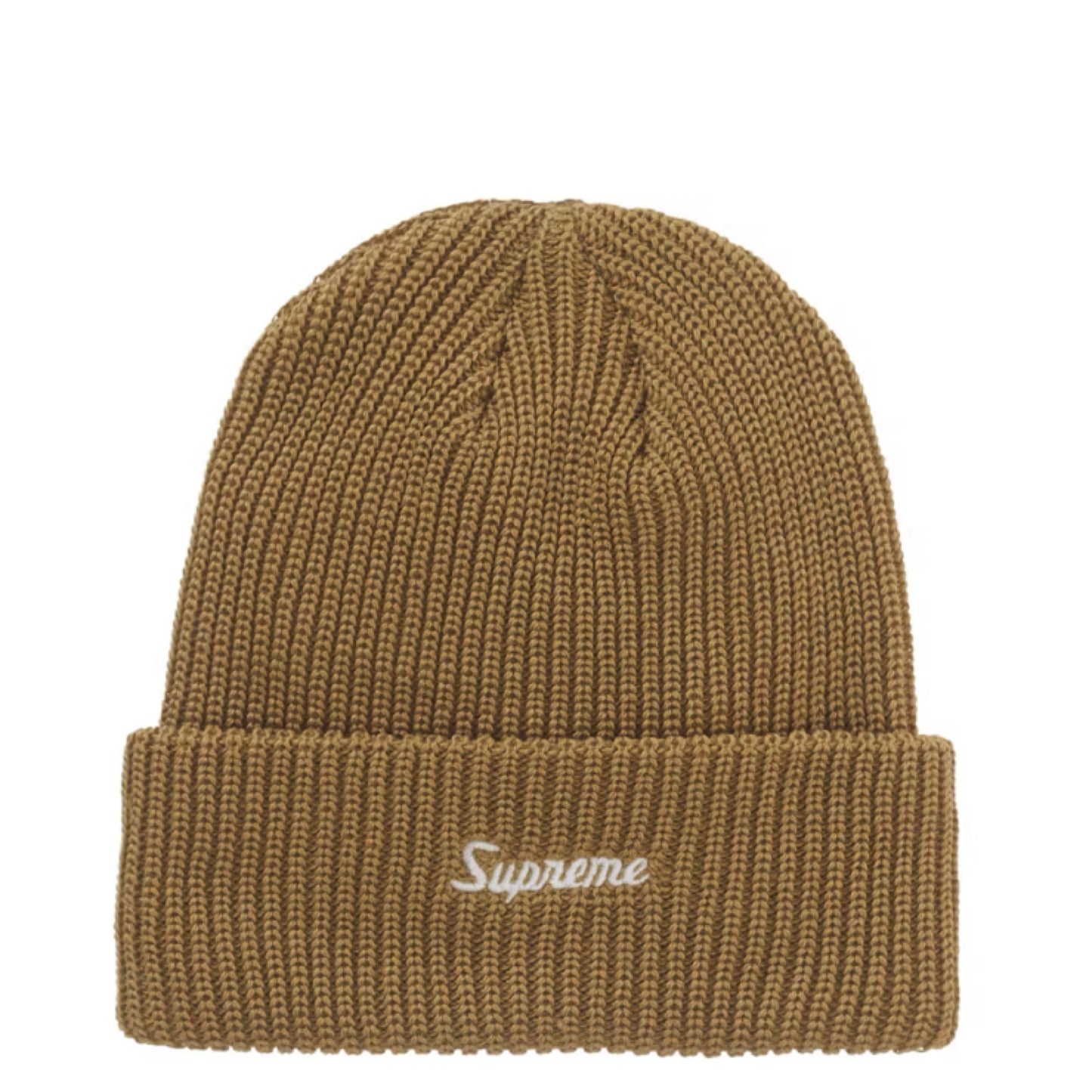 Supreme Loose Gauge Beanie Mustard