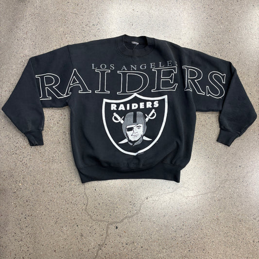 Vintage Oakland Raiders Crewneck (L/XL)