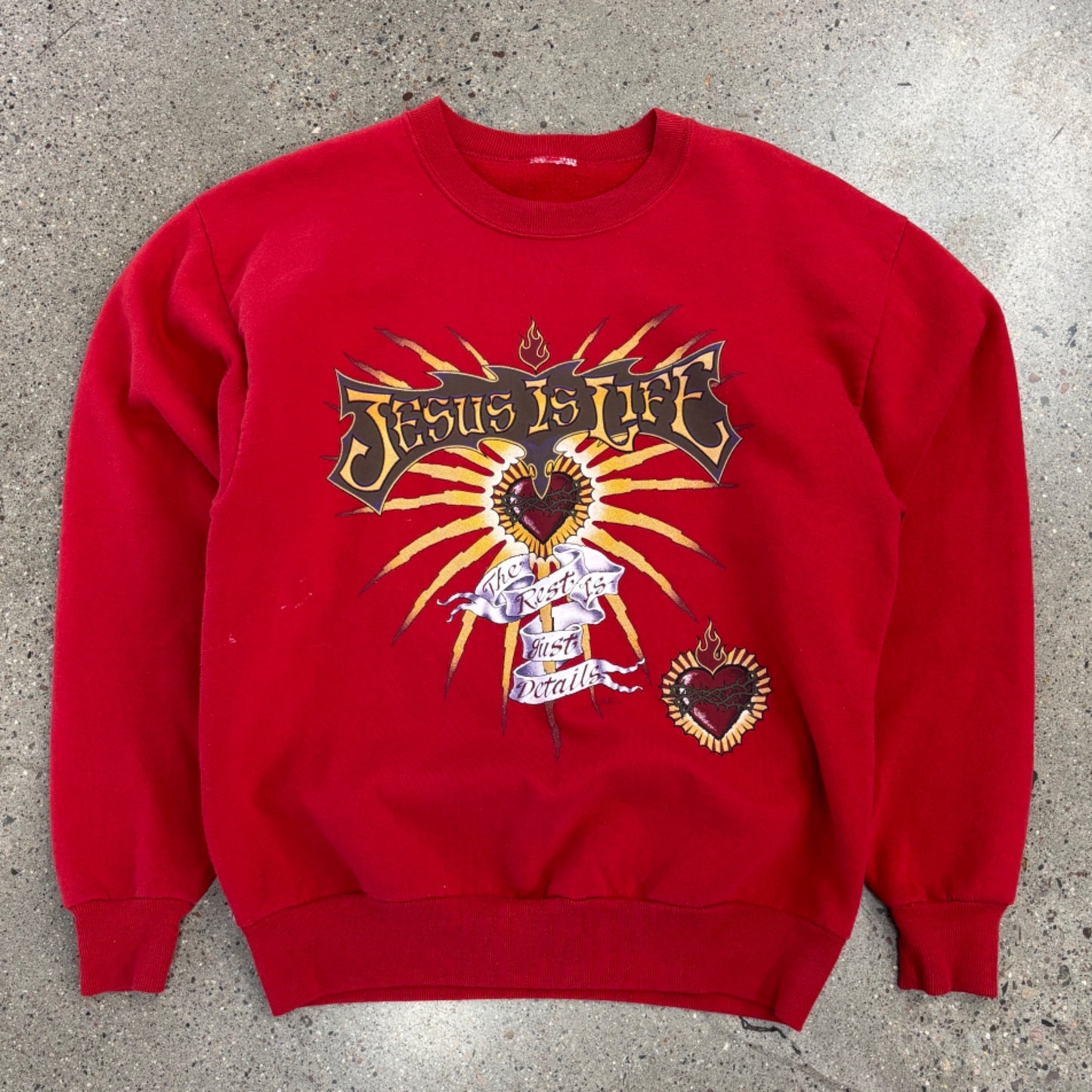 Vintage Jesus is Life Crewneck (M)