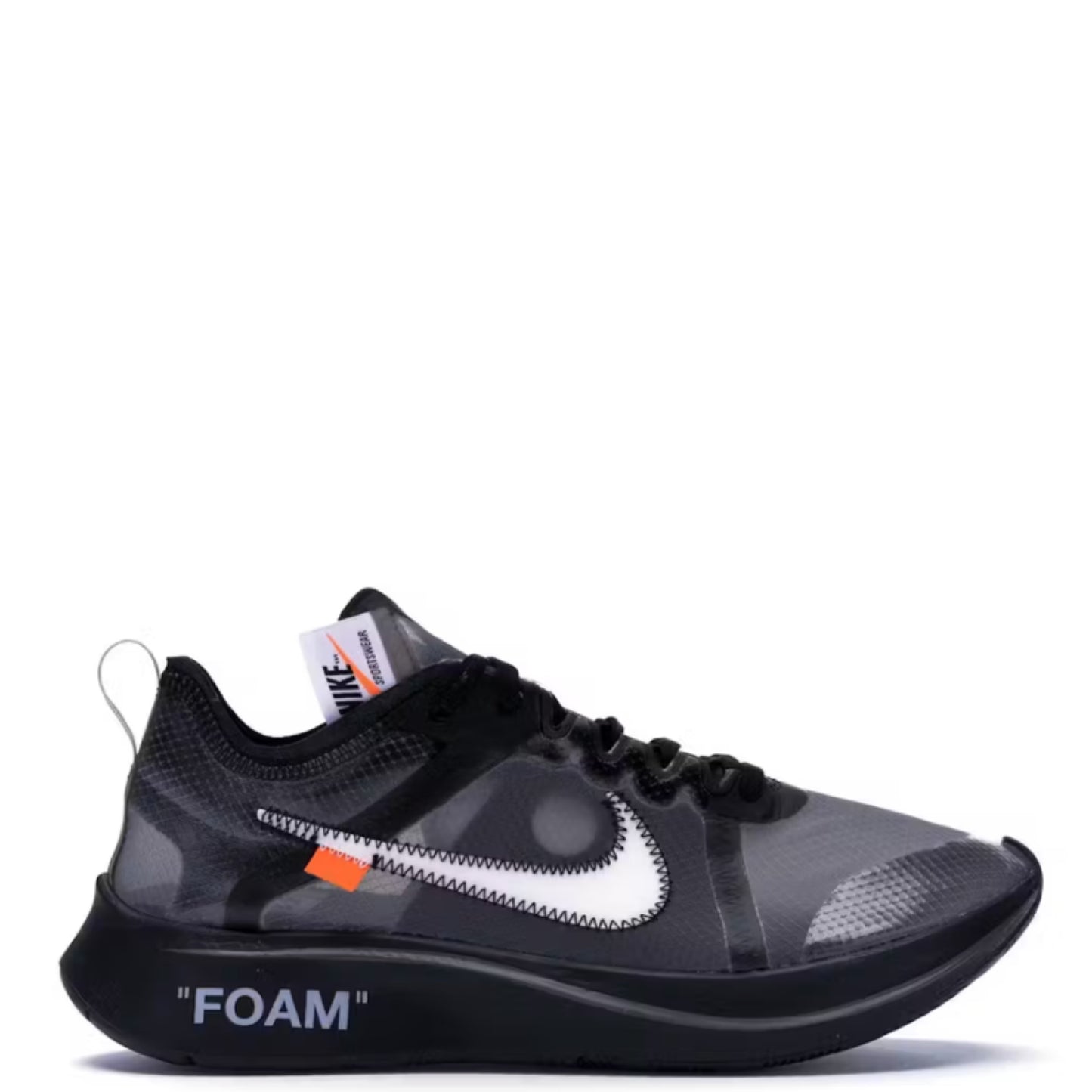 Nike Zoom Fly Off-White Black Silver
