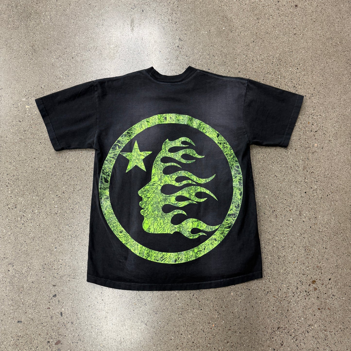 Hellstar Classic Shirt Black/Green