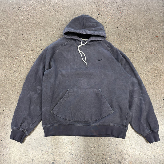 Vintage Nike Hoodie Dark Gray (L)