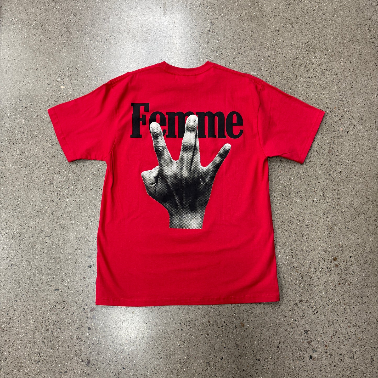 Homme Femme Westside Shirt Red