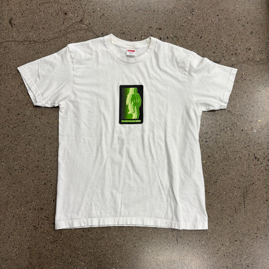 Supreme Shirt White/Green (M)