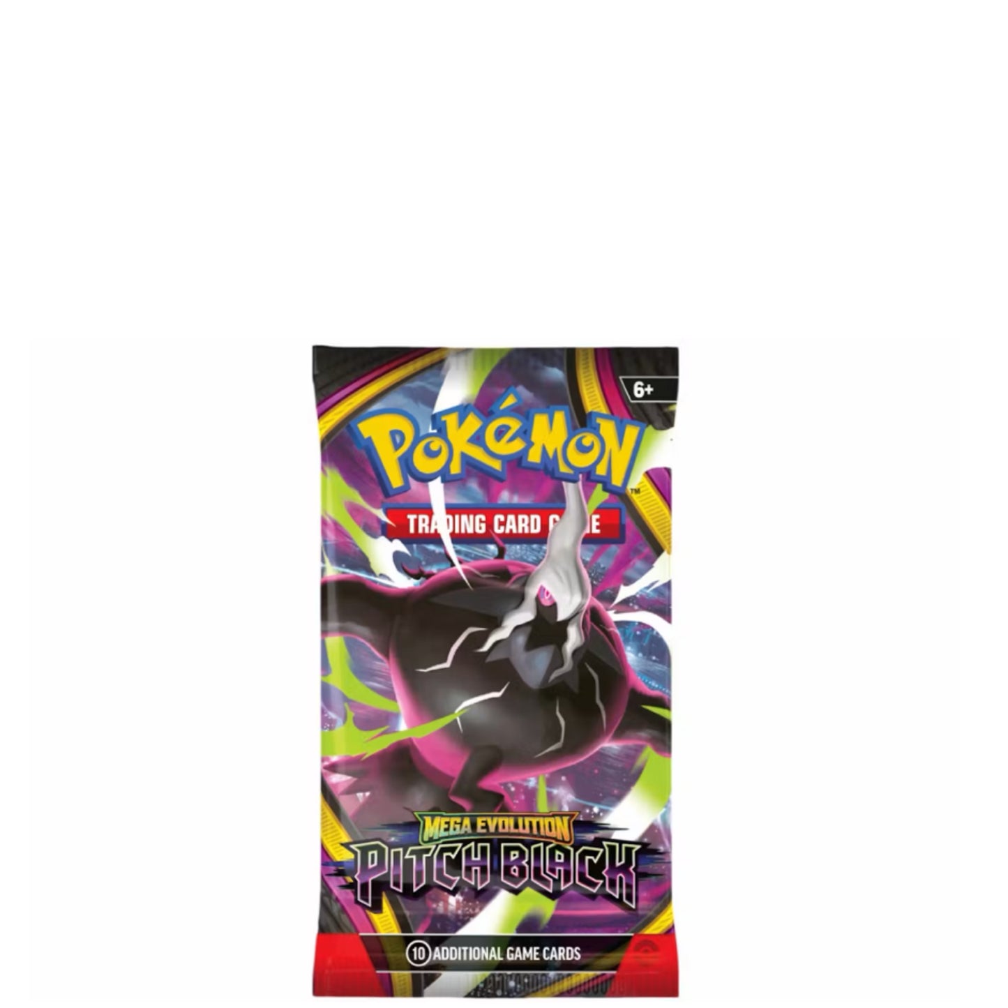2026 Pokémon Mega Evolution Pitch Black Booster Pack (Random Pack Art)