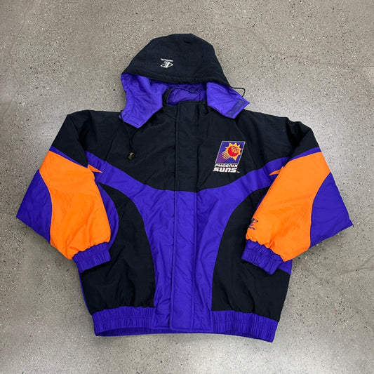 Vintage Phoenix Suns Puffer Jacket (Logo Athletic)