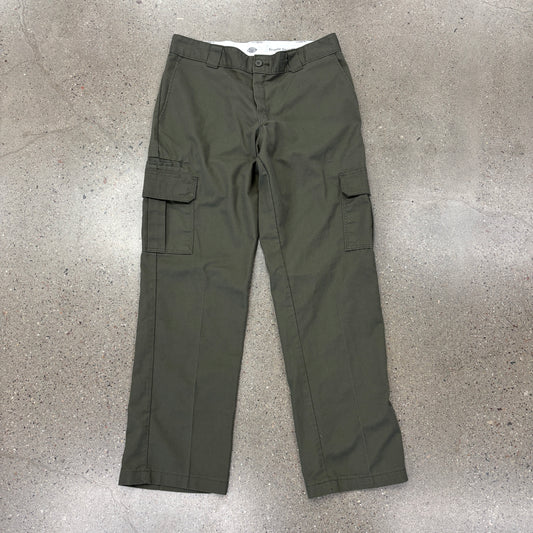 Dickies Cargo Pants Olive Green (34x32)