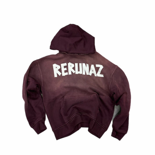 Rerunciaga Hoodie Faded Wine