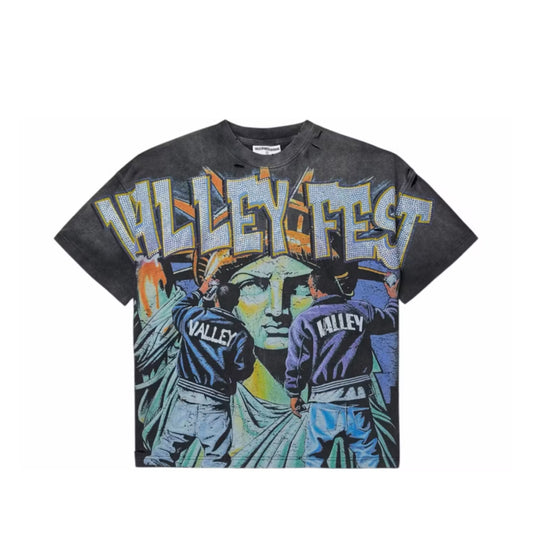 Vale Forever Bling Graffiti Tee