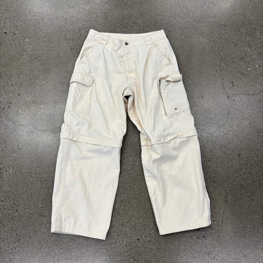 Vintage Cargo Utility Pants Cream (31x30)