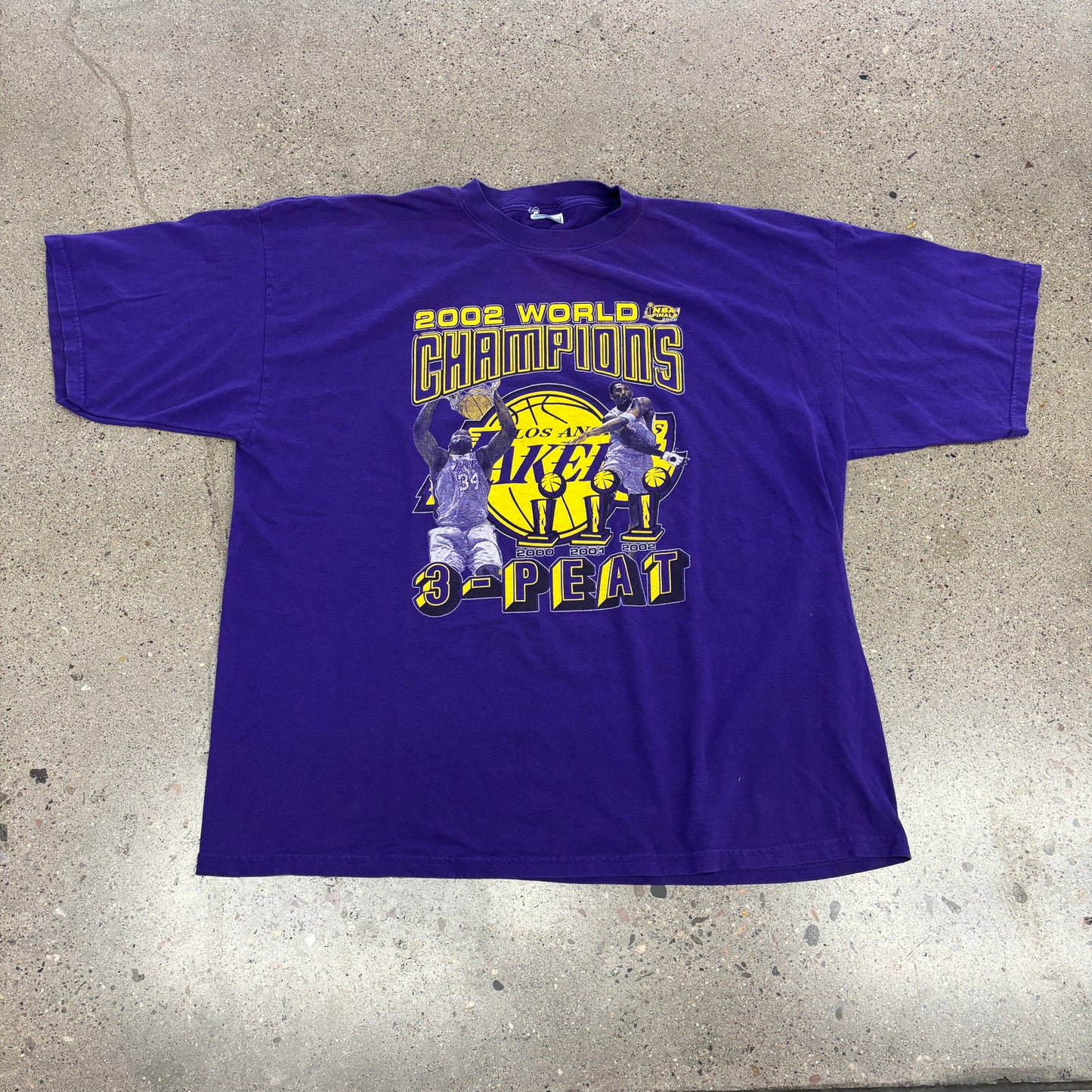 Vintage LA Lakers Kobe & Shaq Shirt (XXL)