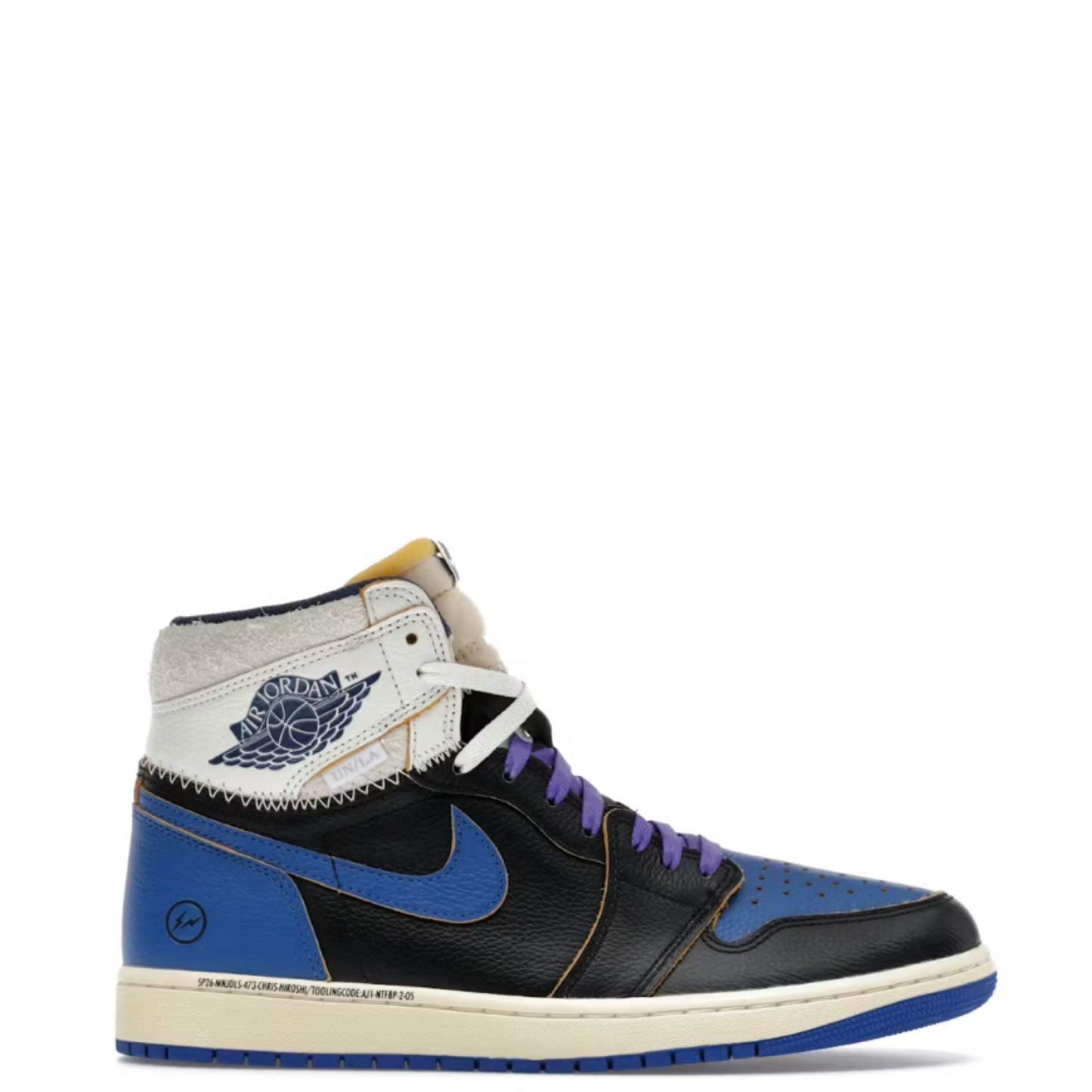 Jordan 1 Retro High OG SP Fragment x Union LA Sport Royal