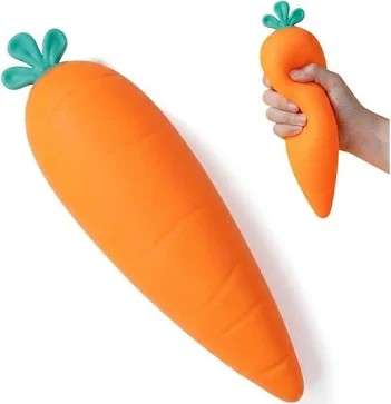 Sunny Days Squeezy Carrot Fidget Toy