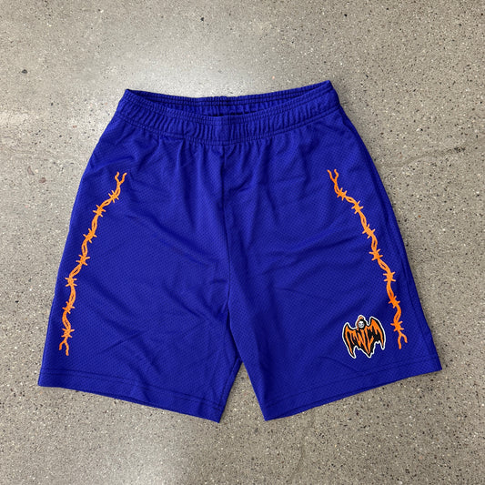 Warren Lotas Bat Reaper Shorts Purple