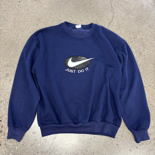 Vintage Nike Crewneck Navy (L)