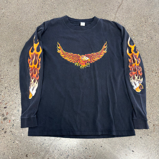 Vintage Flame Eagle Longsleeve (M)