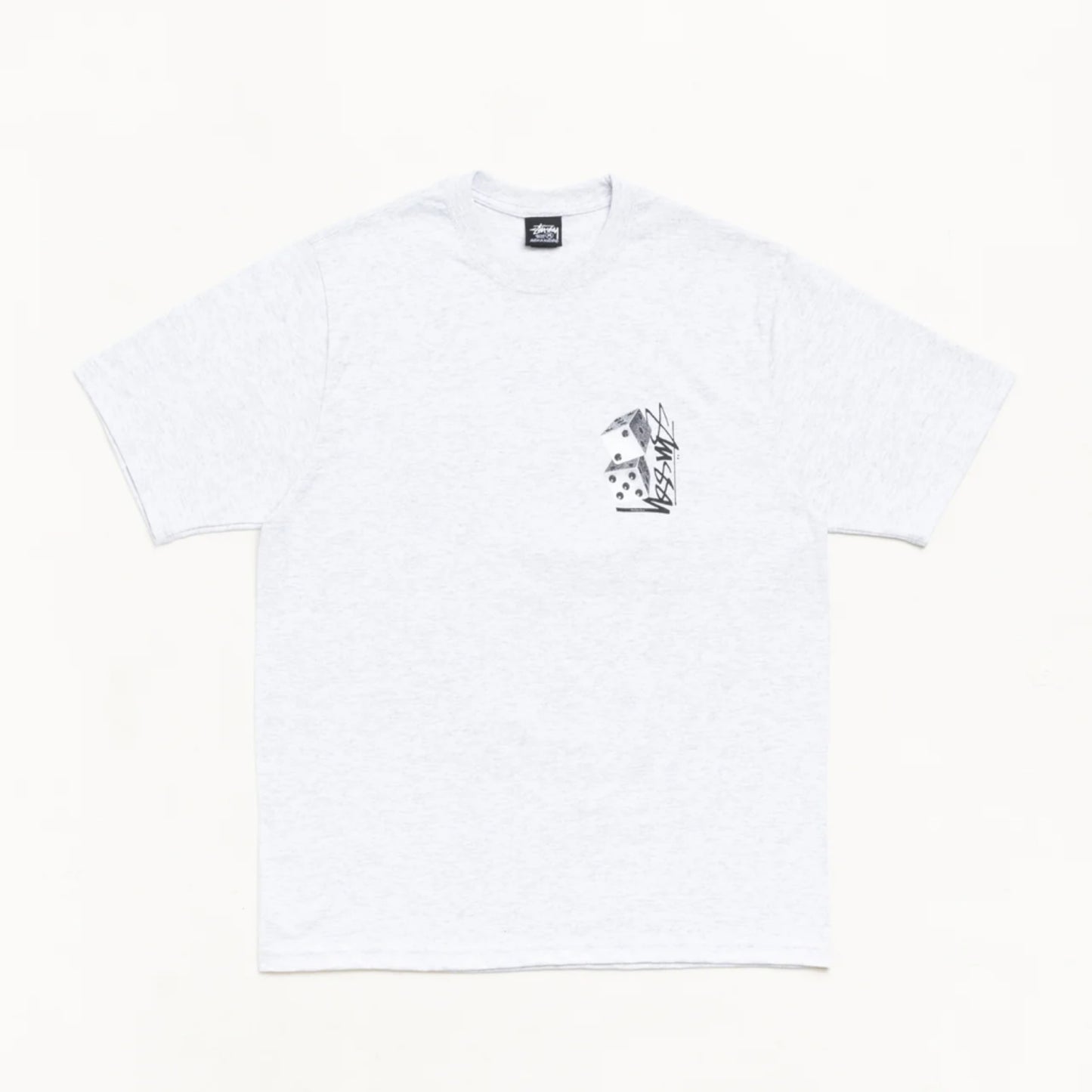 Stussy Tall Dice Tee Ash Heather