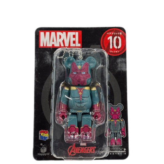 Bearbrick Figure 100% Marvel Vision