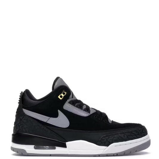 Jordan 3 Tinker Black Cement Gold
